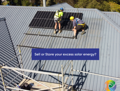Should you sell or store your excess solar energy?