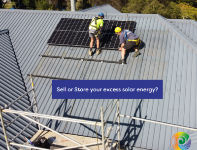 Solar panels on roof in New Zealand